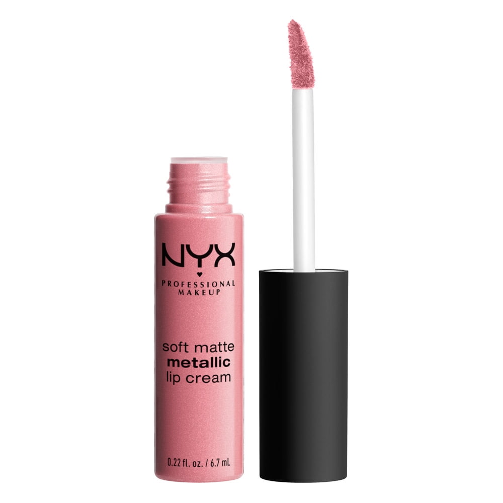 NYX Professional Makeup Soft Matte Metallic Lip Cream, Milan