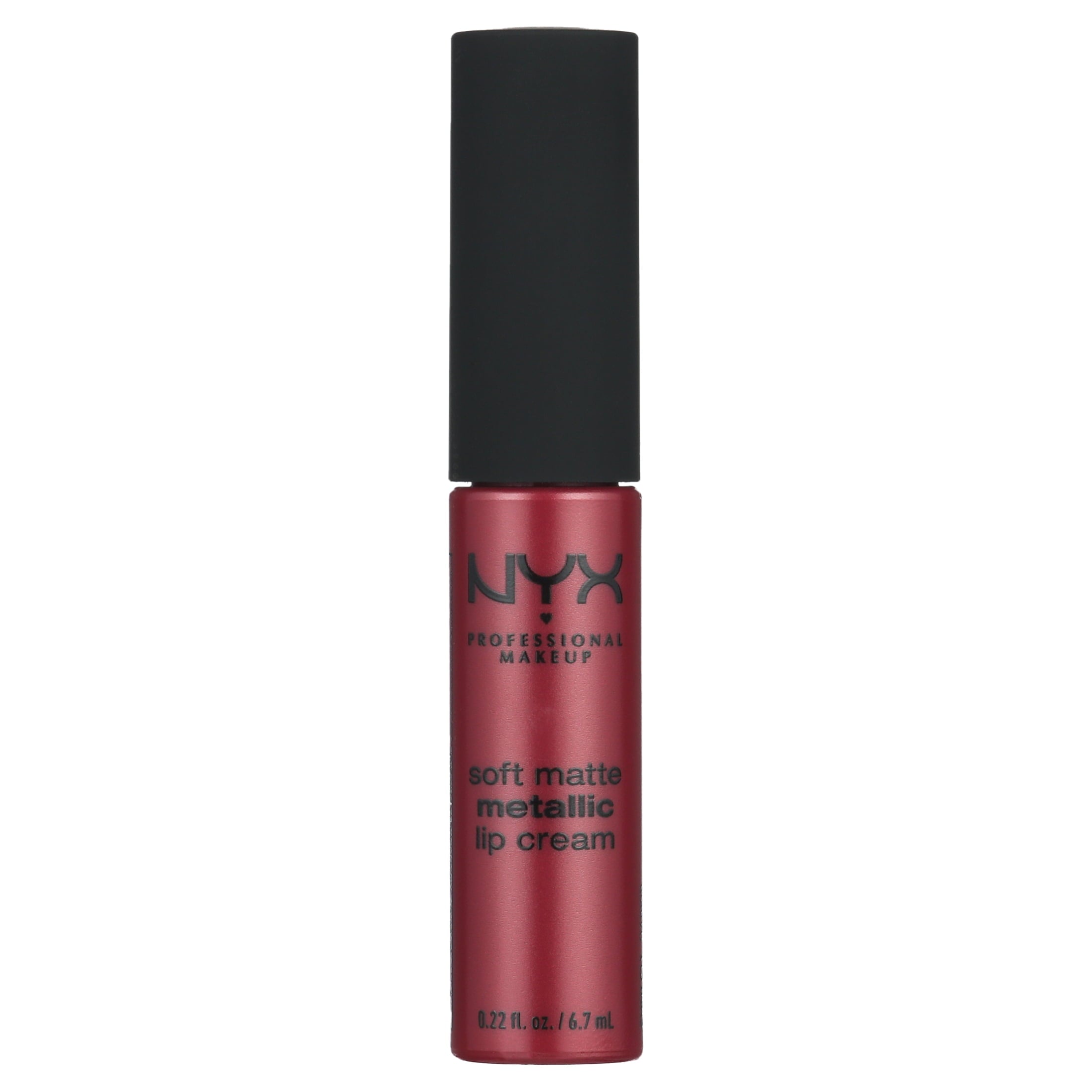 NYX Professional Makeup Soft Matte Metallic Lip Cream, Madrid