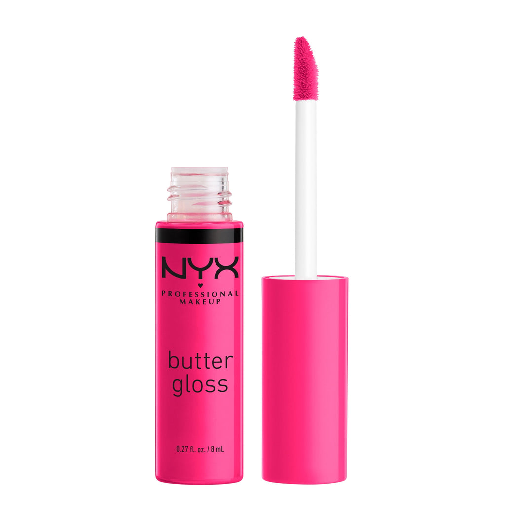 (2 pack) NYX Professional Makeup Butter Gloss, Non-Sticky Lip Gloss, Summer Fruit, 0.27 Oz