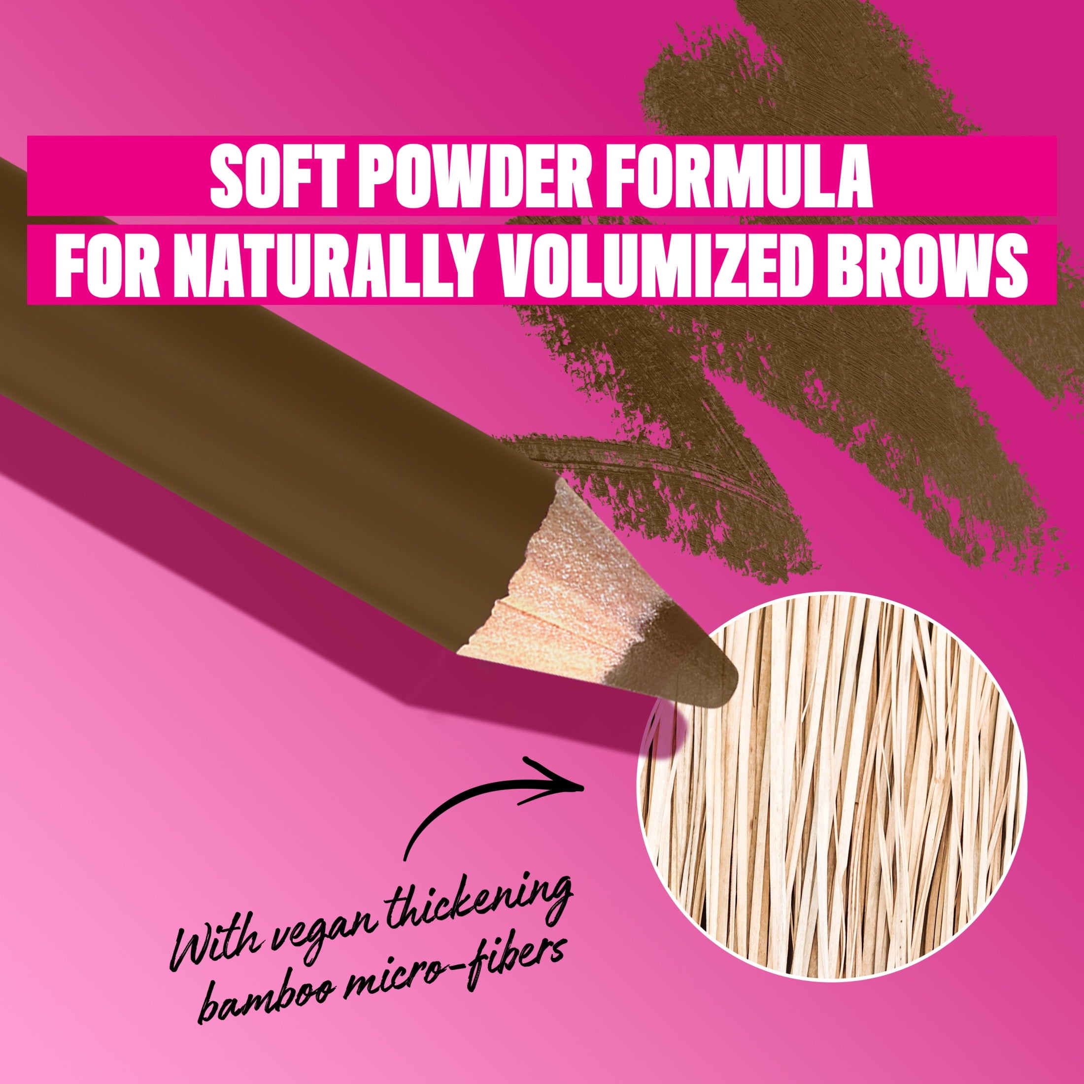 NYX Professional Makeup Brow Powder Louder, Brow Pencil, Soft Brown, 1 Count, Soft Brown, 0.04 oz