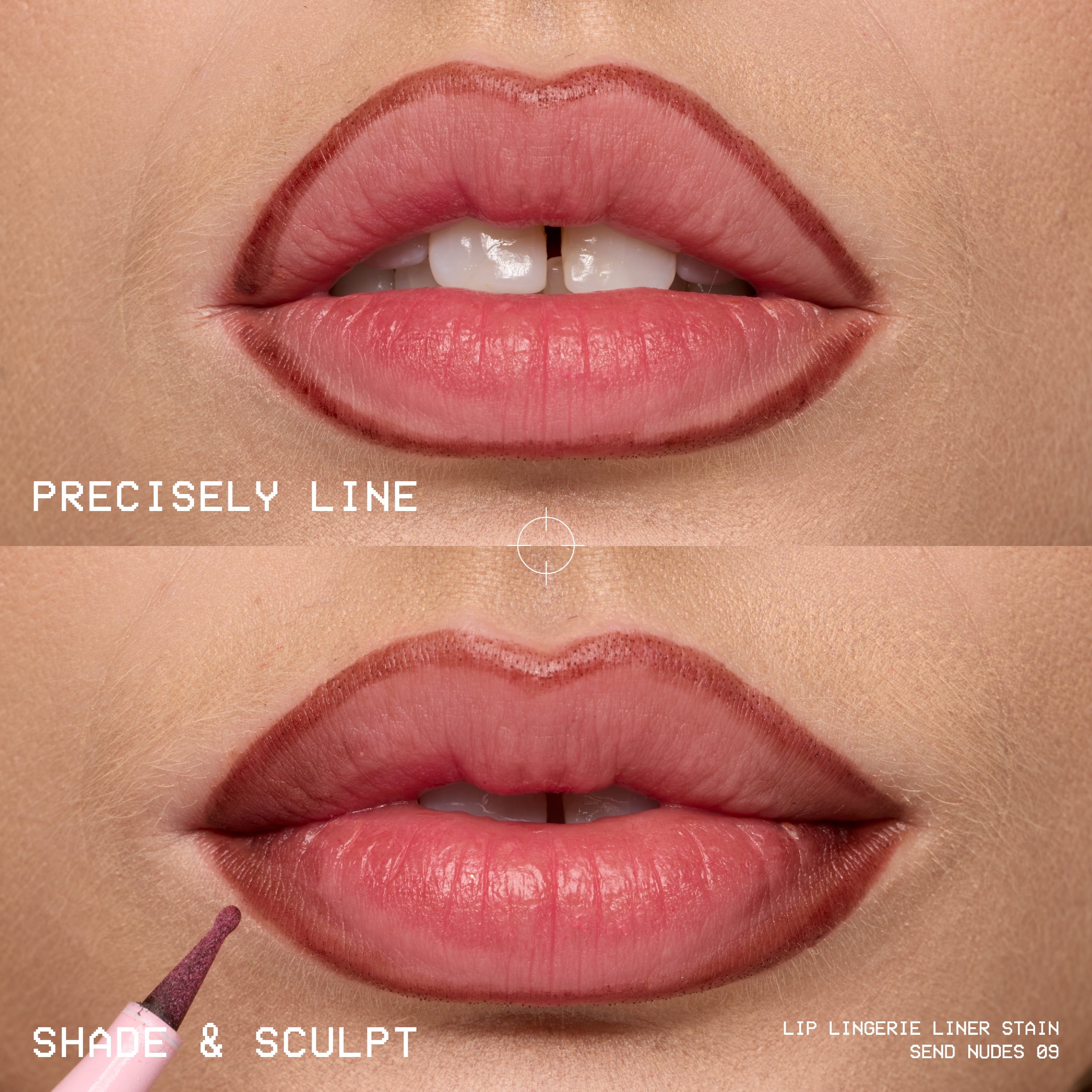 NYX Professional Makeup Lip Lingerie Lip Liner Stain, Waterproof Lip Color, Cuff Me, 0.03 fl oz