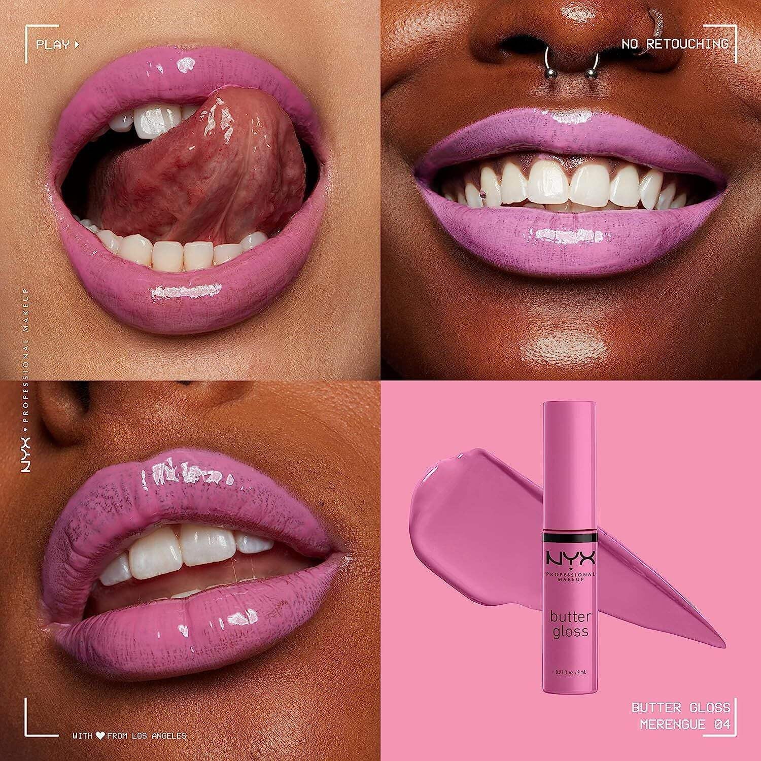 NYX Cosmetics Butter Lip Gloss Raspberry Tart