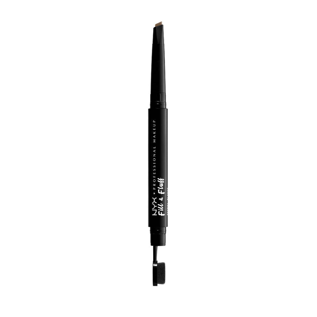 (3 pack) NYX Professional Makeup Fill & Fluff Eyebrow Pencil Pomade, Taupe