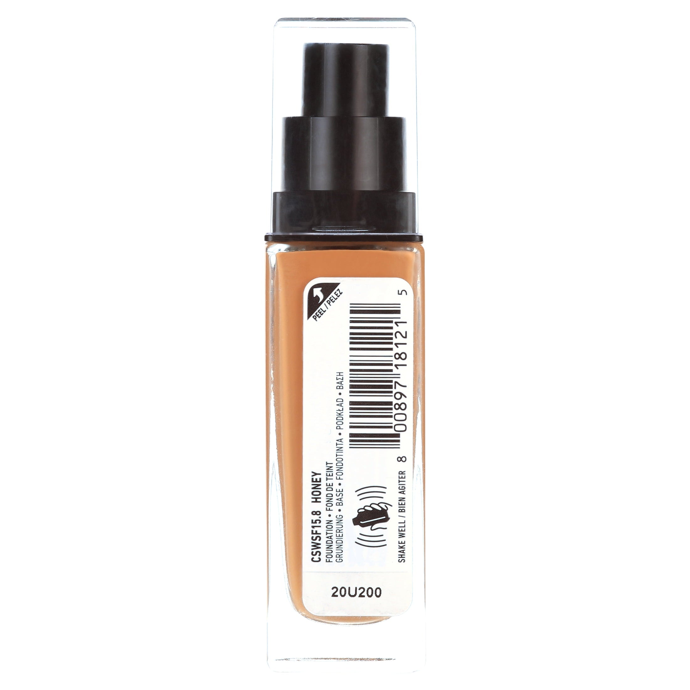 NYX Professional Makeup Can't Stop Won't Stop 24hr Full Coverage Liquid Foundation, Matte Finish, Waterproof, Honey