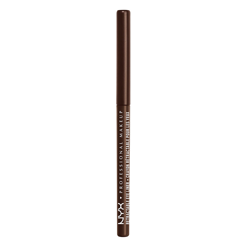 NYX Professional Makeup Retractable Eye Liner, Waterproof Mechanical eye pencil, Brown