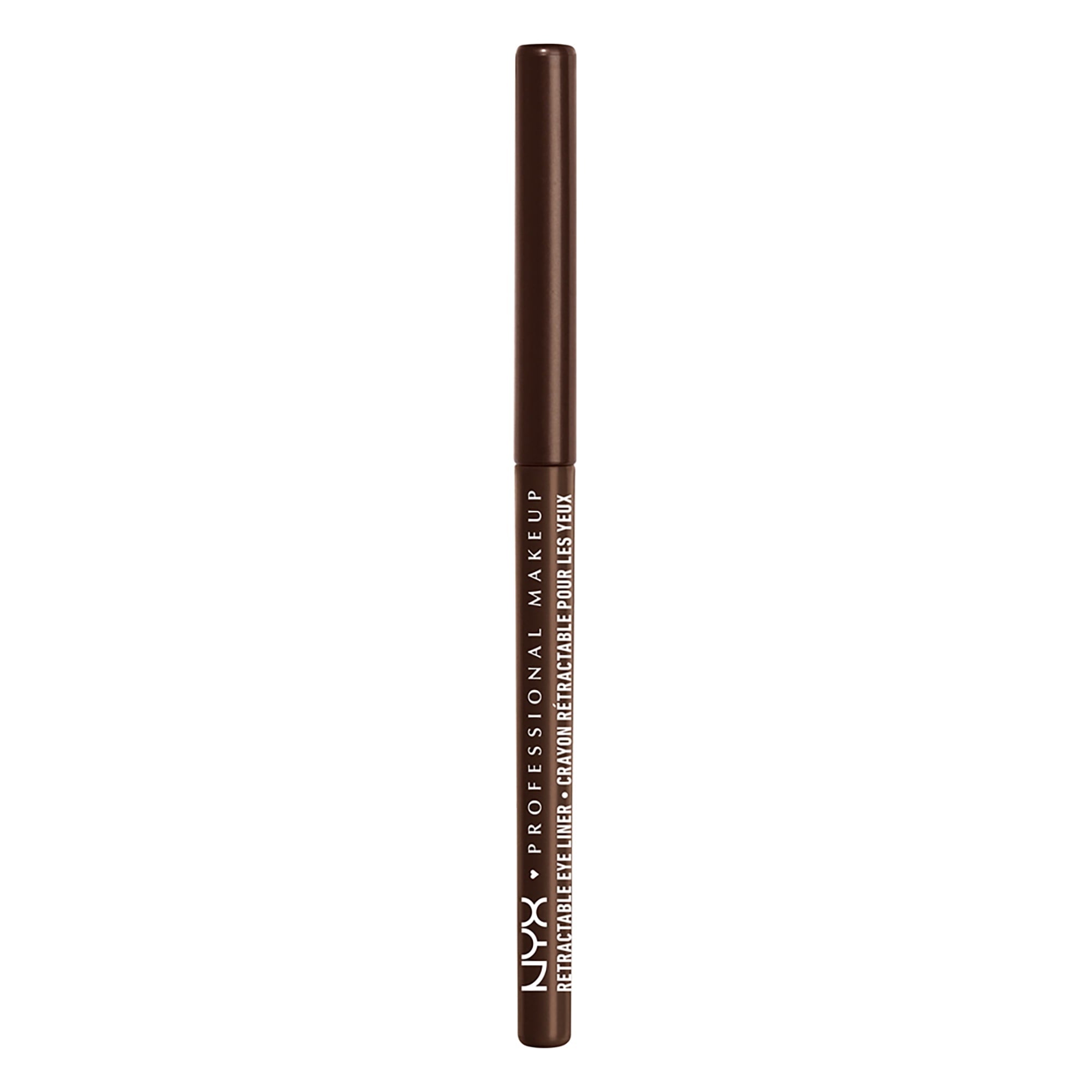 NYX Professional Makeup Retractable Eye Liner, Waterproof Mechanical eye pencil, Brown