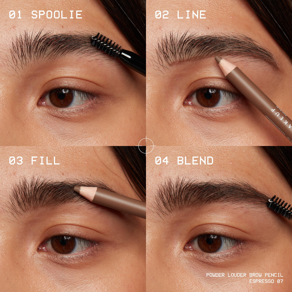 NYX Professional Makeup Brow Powder Louder, Brow Pencil, Soft Brown, 1 Count, Soft Brown, 0.04 oz