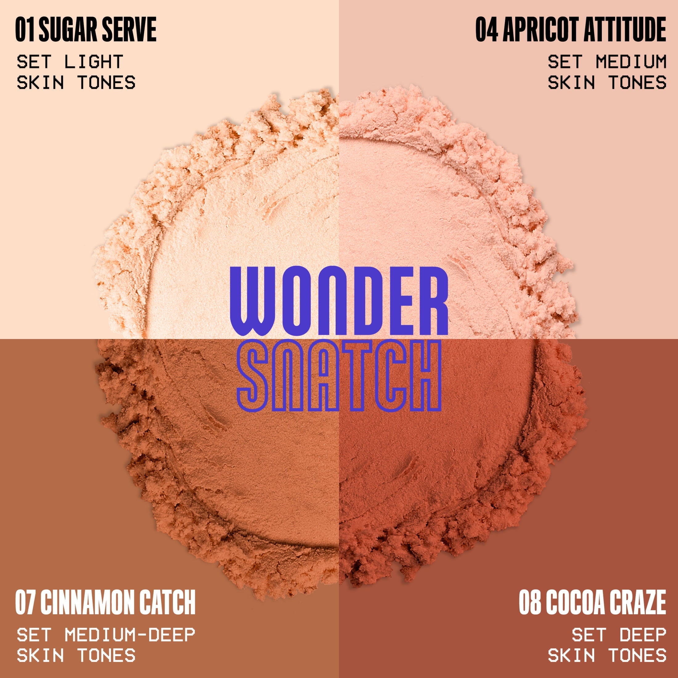 NYX Professional Makeup Wonder Snatch Translucent Setting Makeup Finishing Powder, Apricot Attitude 04