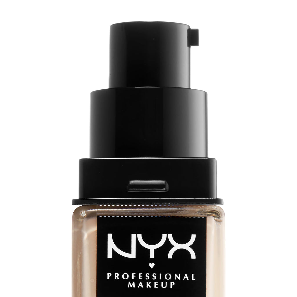 NYX Professional Makeup Can't Stop Won't Stop 24hr Full Coverage Liquid Foundation, Matte Finish, Waterproof, Warm Honey
